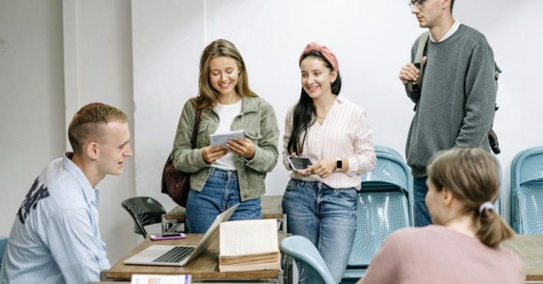 Science Projects - Group Of People Studying Together